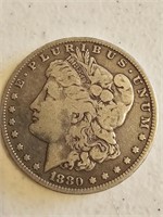 1880-O  MORGAN SILVER DOLLAR