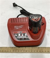 Milwaukee M12 charger w/ battery