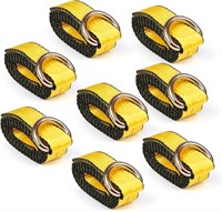 2 x 8 8-Pack Lasso Strap with D Ring