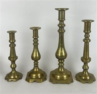 Selection of Brass Candlesticks
