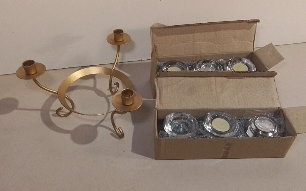 Candle Holders Lot