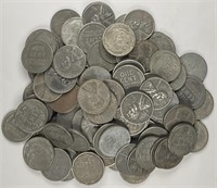 Lot of 100: Steel Cents - Circulated