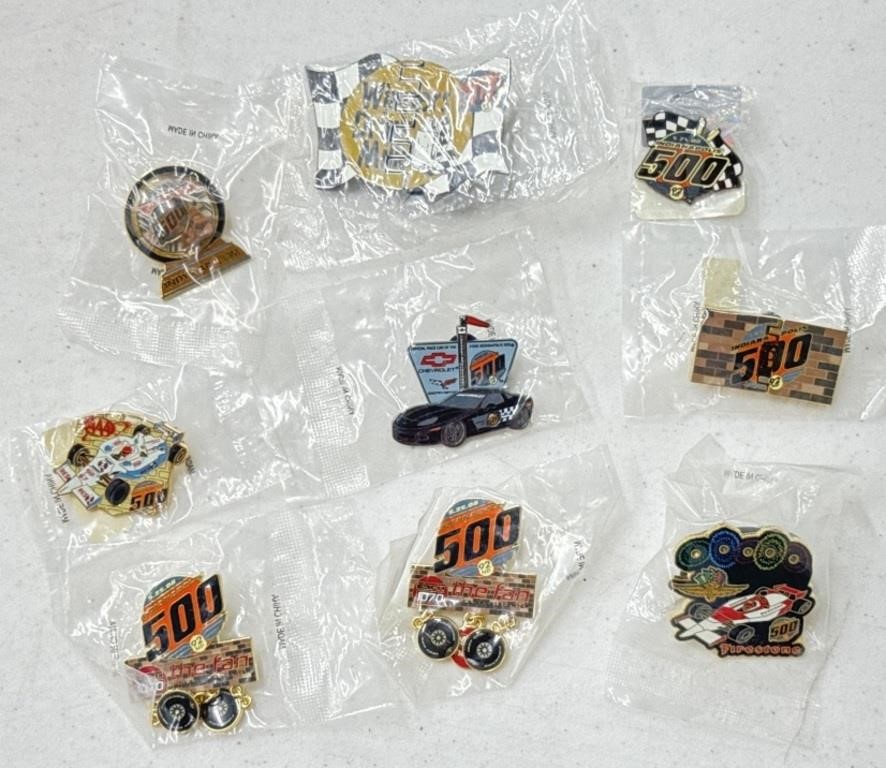 Lot Of Indianapolis 500 Racing Pins