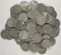 Lot of 100: Steel Cents - Circulated