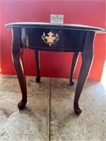 End Table w/fake Drawer 21” tall