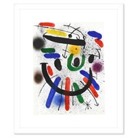 Joan Miro (1893-1983), Framed Lithograph on Paper