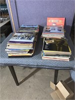 Large quantity of various long play records