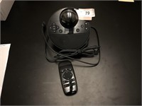 Logitech video conf camera/microphone w/ remote