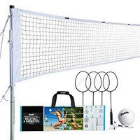 New Franklin Sports 50612 Volleyball and Badminton