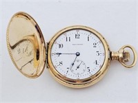 Waltham Gold Tone Pocket Watch