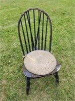 Vintage Wooden/Wicker Chair