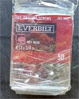 5ct  Everbilt Hex Head Self-Drilling Screws