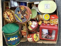 Mickey Mouse and More Tins (two paperbacks)