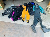 Misc Diving suits & extras