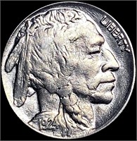 1924-S Buffalo Nickel NEARLY UNCIRCULATED