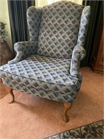 Upholstered Wingback Chair