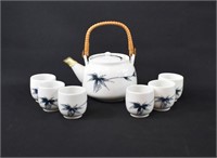 Japanese OMC ORTAGIRI 8-pc Tea Service Set