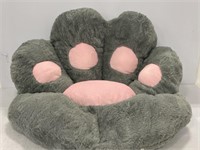 fuzzy paw pillow 24 inch diameter