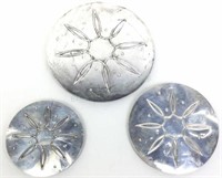 (3) Towle Sterling Silver Trivets
