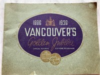 1886-1936 VANCOUVER'S GOLDEN JUBILEE