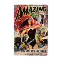 Amazing Stories Feb Comic Cover 8x12, come in