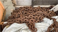 (approx 9) 50' Chain w/ Hooks