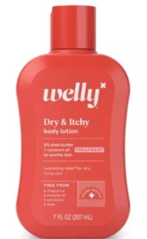 Welly Dry & Itchy Body Lotion Unscented - 7 fl oz