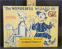1988 Wonderful Wizard Of Oz Enamel Sign