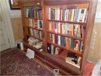 Bookshelf on North Side of Foyer- was built in