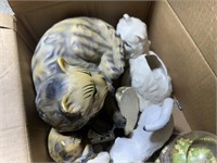 Assorted Cat Figurines and More   LR38