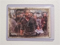 ANDREW LINCOLN SIGNED TRADING CARD WITH COA