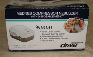 MedQuip Airial Compact Compressor Nebulizer System