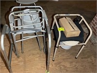 MISC GROUP OF HANDICAP DEVICES INCLUDING WALKER AN