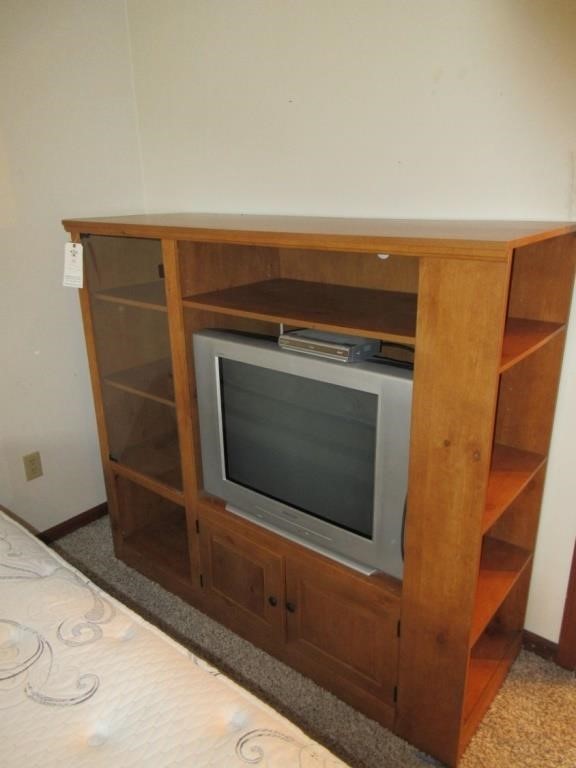 Entertainment center with 27 inch Sony TV