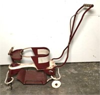 Vintage Toddler Push Cart