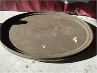 Bid X 3: Serving Trays 27" Brown