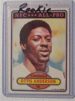 1980 TOPPS OTTIS ANDERSON RC ALL PRO