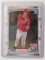 2020 BOWMAN CHROME DRAFT EVAN CARTER