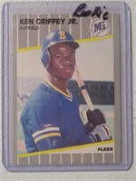 1989 FLEER KEN GRIFFEY JR RC MARINERS