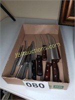 BOX FULL OF QUALITY KNIVES