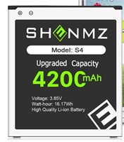 (New)Galaxy S4 Battery, Upgraded 4200mAh Li-ion