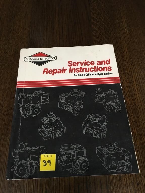 Briggs + Stratton Service + Repair 1992