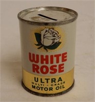 WHITE ROSE ULTRA MOTOR OIL PENNY BANK