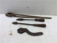 Vtg Tools w/ Blacksmith's Tools