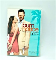 burn notice 4 disc set previously viewed