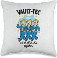 Fallout - Together Throw Pillow 16x16