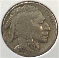 1935 S. Buffalo nickel
