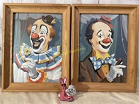 Paint by number clown pictures