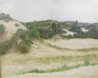 CHARLES COUPER PAINTING OF PROVINCETOWN DUNES,