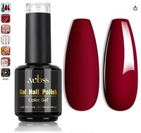 AUBSS Gel Polish Burgundy Gel Nail Polish Dark Red